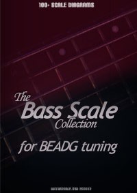The Bass Scale Collection Ebook for BEADG cover