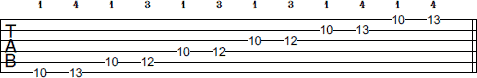 d flat pentatonic major scale